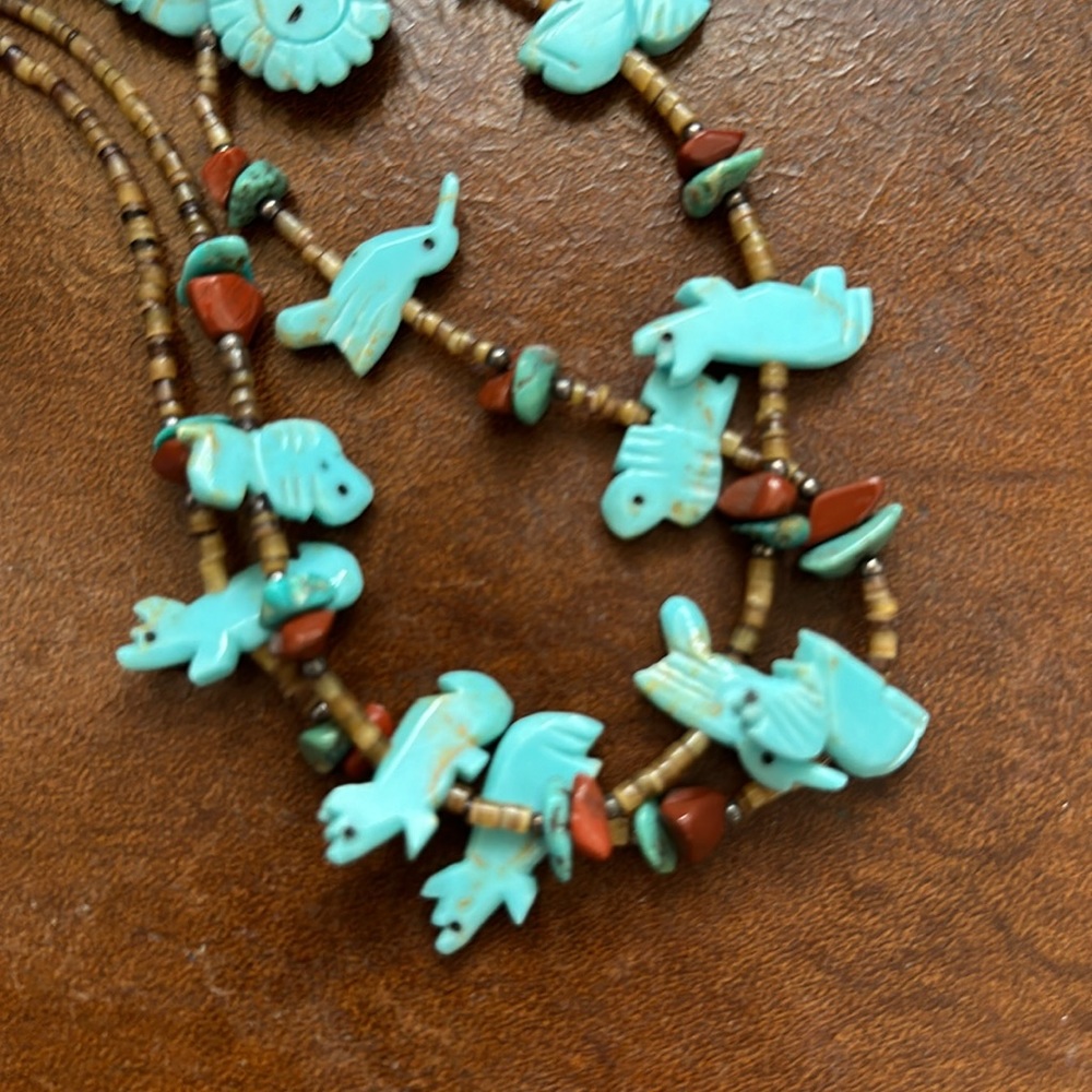 FINAL PRICE DROP Sun God Tribal Necklace - Picture 6 of 13